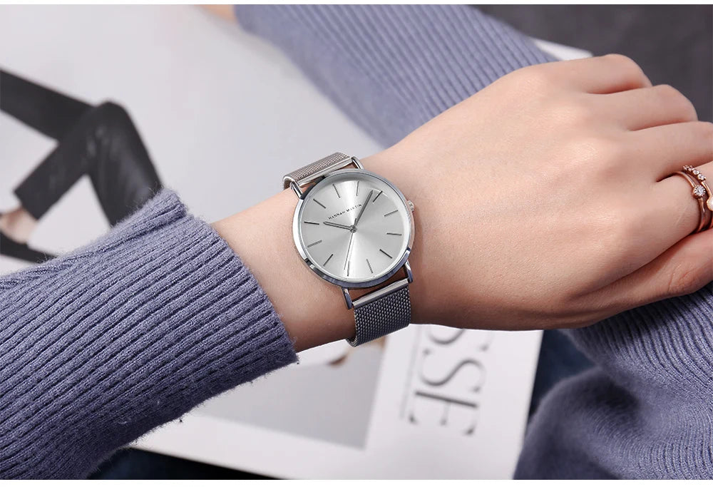 Drop Shipping A++++ Quality Stainless Steel Band Japan Quartz Movement Waterproof Women Full Rose Gold Ladies Luxury Wrist Watch