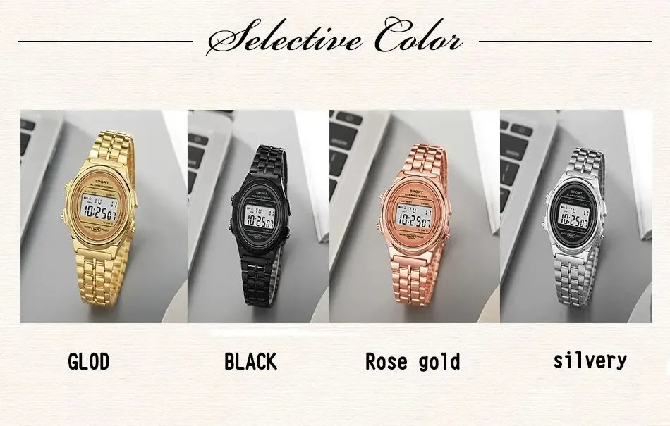 Women Casual LED Electronic Watch