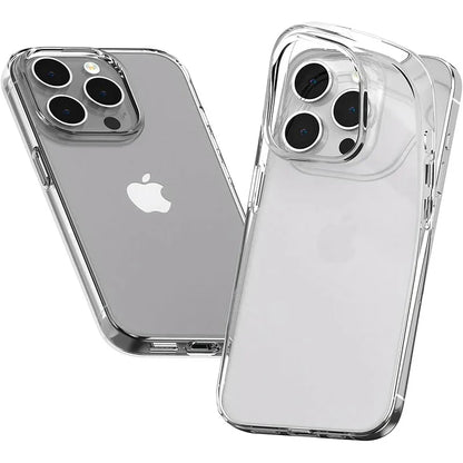 Jingjia Transparent Silicone Case For iPhone 15 14 Plus 13 12 Mini 11 Pro Max Clear Ultra Thin Back Cover 11 12 13 14 15 ProMax