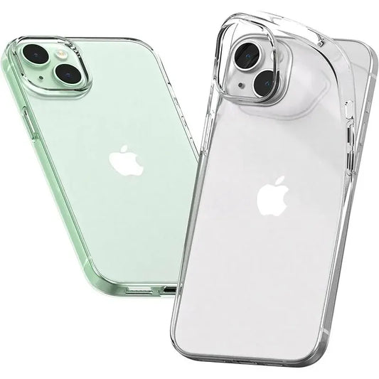 Transparent Silicone Soft Case For iPhone 15 14 Plus 13 12 Mini 11 Pro Max Clear Ultra Thin Back Cover 11 12 13 14 15 ProMax