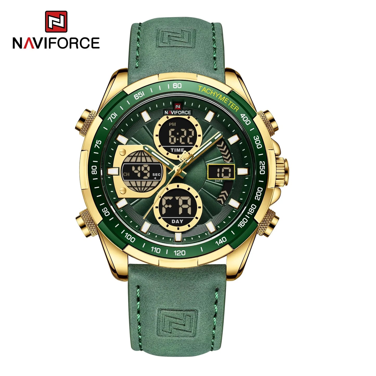 NAVIFORCE Fashion Military Watches for Men Luxury Original Sports Chronograph Watch Waterproof Quartz WristWatch Clock