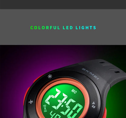 SKMEI 1455 Lovely Kids Watch LED Sport Reloj Style Children Watches Boy Girl 5Bar Waterproof Watch Digital Watch montre enfant