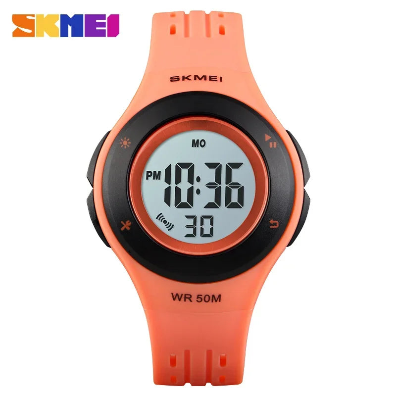 SKMEI 1455 Lovely Kids Watch LED Sport Reloj Style Children Watches Boy Girl 5Bar Waterproof Watch Digital Watch montre enfant