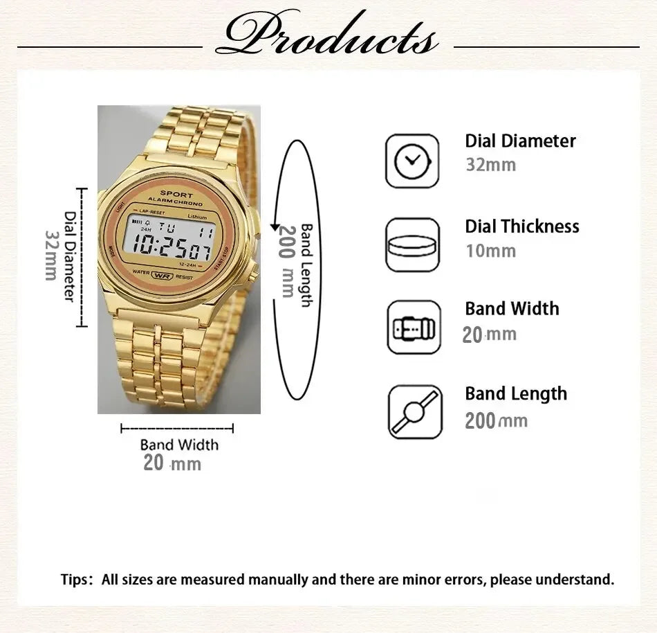 Women Casual LED Electronic Watch