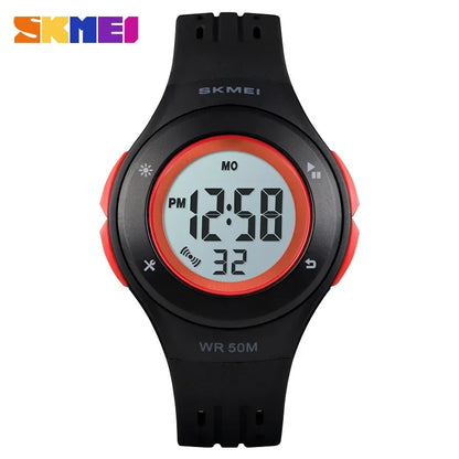 SKMEI 1455 Lovely Kids Watch LED Sport Reloj Style Children Watches Boy Girl 5Bar Waterproof Watch Digital Watch montre enfant