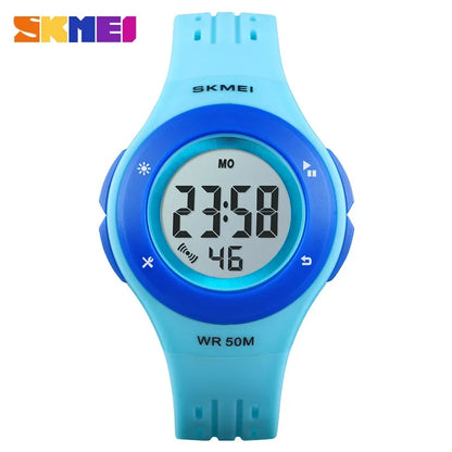 SKMEI 1455 Lovely Kids Watch LED Sport Reloj Style Children Watches Boy Girl 5Bar Waterproof Watch Digital Watch montre enfant