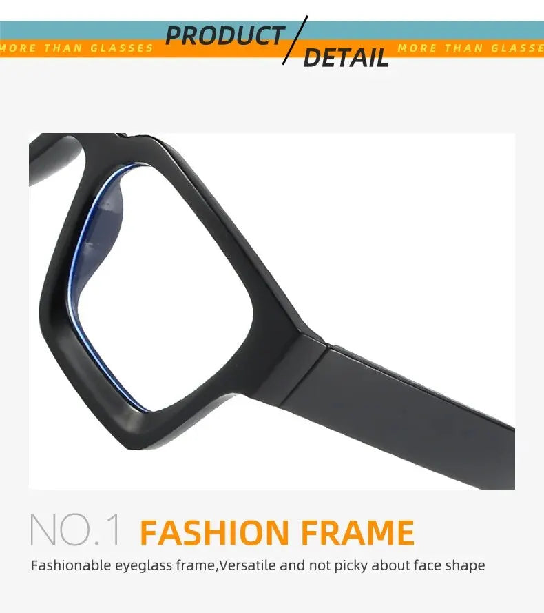 Thick Edge Square Frame Glass