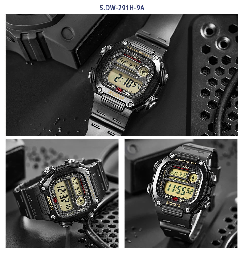 Casio watch g shock watch men top luxury set military 10-Year Battery Life digital watch sport quartz men watch relogio W-800H-1